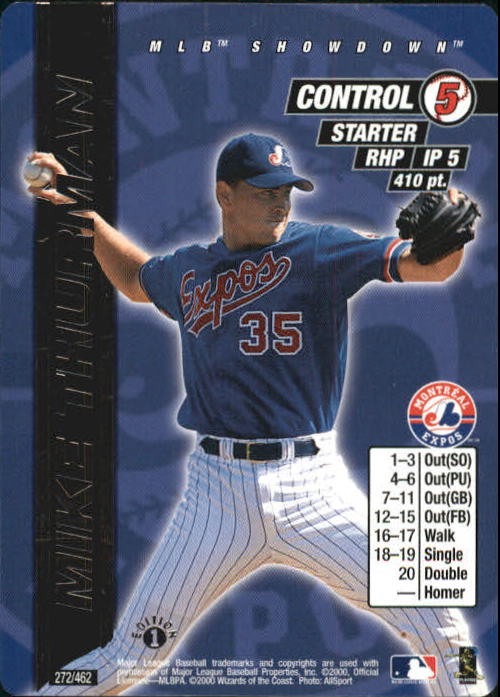 B1819- 2000 MLB Showdown Baseball Verschiedene Cards2 -du Pick- 15 + Kostenlose - Bild 39 von 374