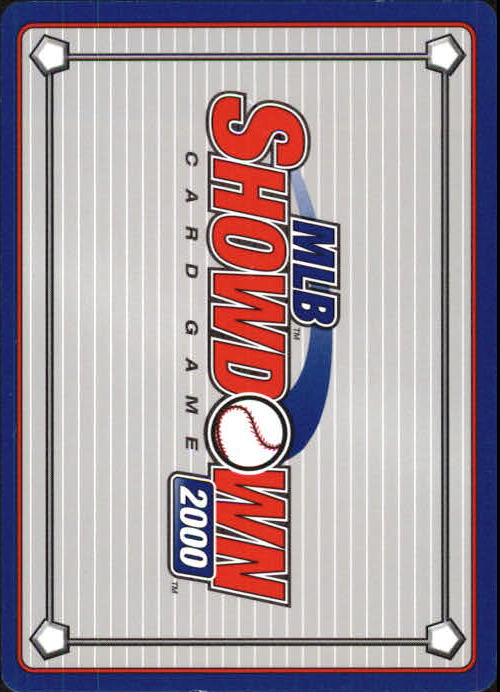 2000 MLB Showdown 1st Edition #277 Chris Widger back image