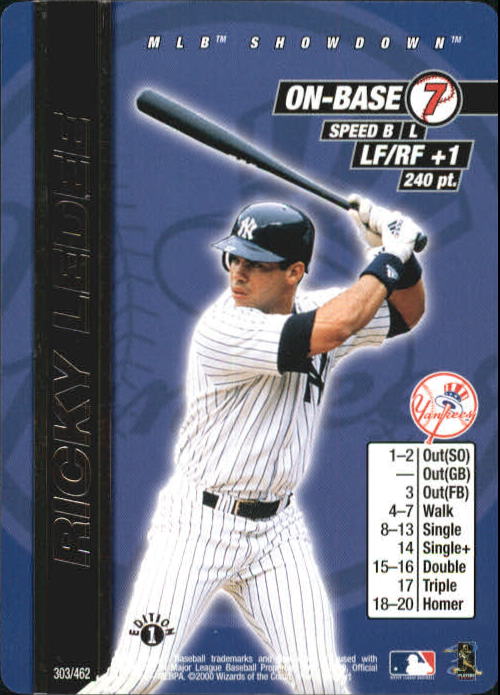 B1819- 2000 MLB Showdown Baseball Verschiedene Cards2 -du Pick- 15 + Kostenlose - Bild 85 von 374