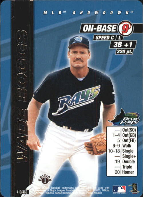 Image result for wADE BOGGS showdown card