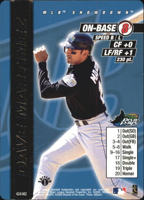 2000 MLB Showdown Two-Player Starter Set