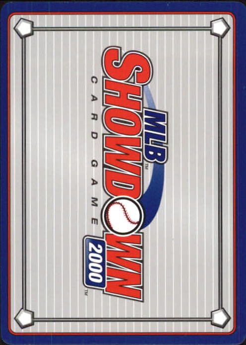 2000 MLB Showdown 1st Edition #432 Royce Clayton back image