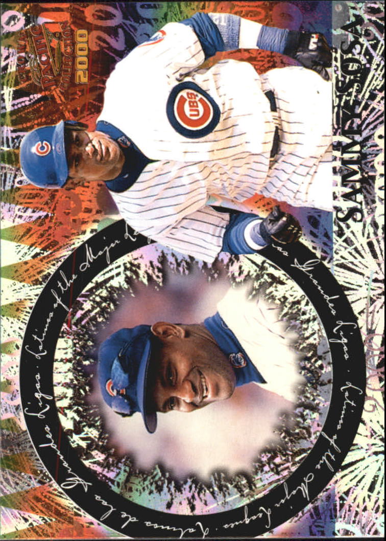 2000 Pacific Crown Collection Latinos of the Major Leagues #6 Sammy Sosa