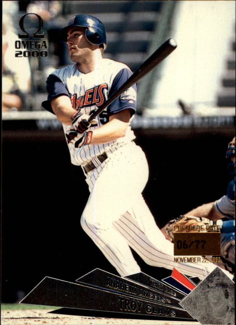 2000 Pacific Omega Premiere Date #3 Troy Glaus