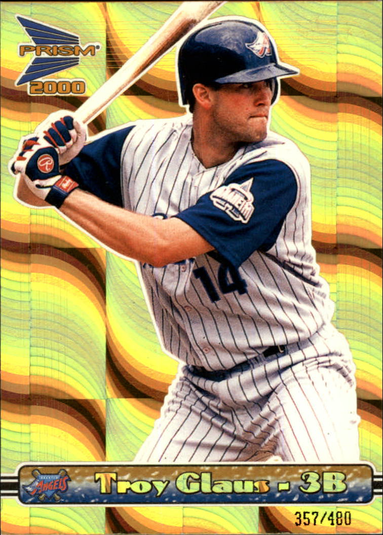 2000 Pacific Prism Holographic Gold #2 Troy Glaus