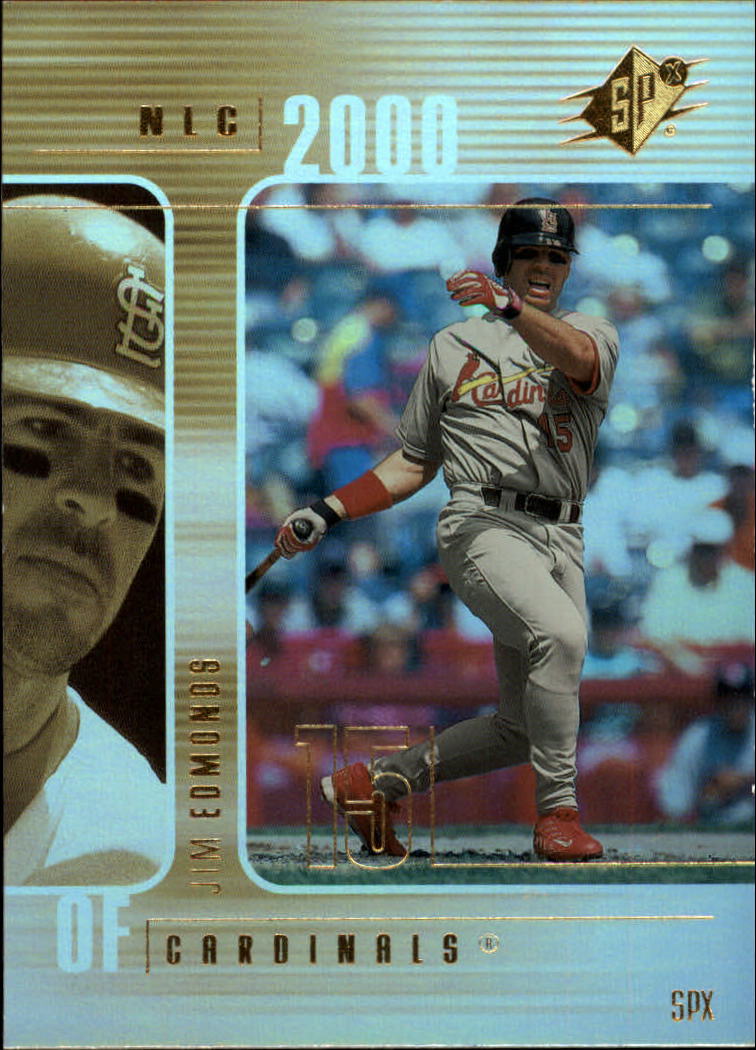 1989 Quad City Angels Grand Slam #6 JIm Edmonds - NM-MT