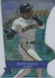 2000 Stadium Club 3 X 3 Luminous #7A Barry Bonds