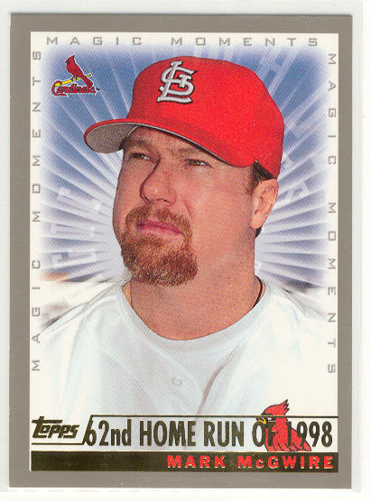 2000 Topps #236C M.McGwire MM 62nd HR