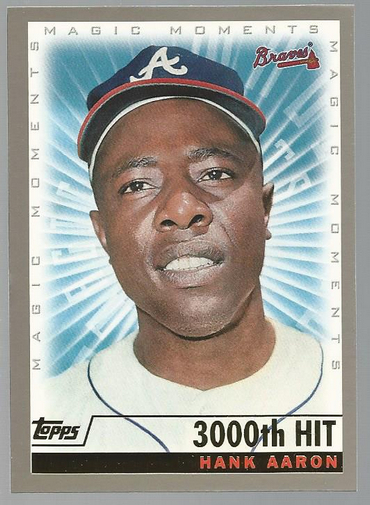 2000 Topps #237C H.Aaron MM 3000th Hit