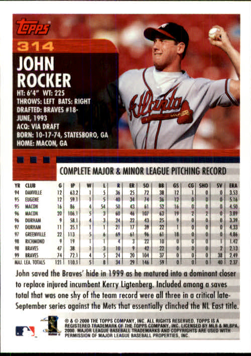 2000 Topps Baseball Card Pick (Base) 246-479 - Picture 139 of 475