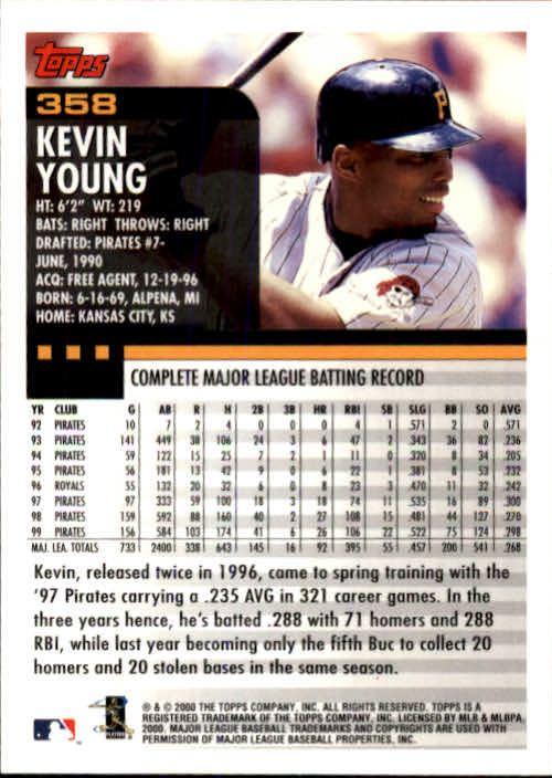 A1917- 2000 Topps Baseball Karten 245-478 + Einsätze -du Pick- 15 + Gratis US - Bild 215 von 415