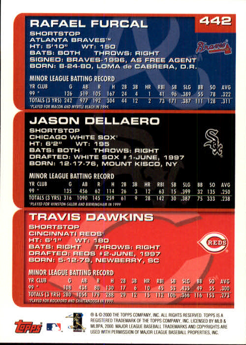 A1917- 2000 Topps Baseball Cards 245-478 +Inserts -You Pick- 15+ FREE US SHIP - Picture 395 of 465