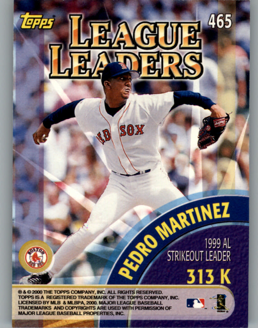 A1917- 2000 Topps Baseball Cards 245-478 +Inserts -You Pick- 15+ FREE US SHIP - Picture 441 of 465