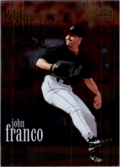 2000 Topps #473 John Franco 20CB