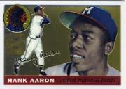 2000 Topps Aaron Chrome #2 Hank Aaron 1955