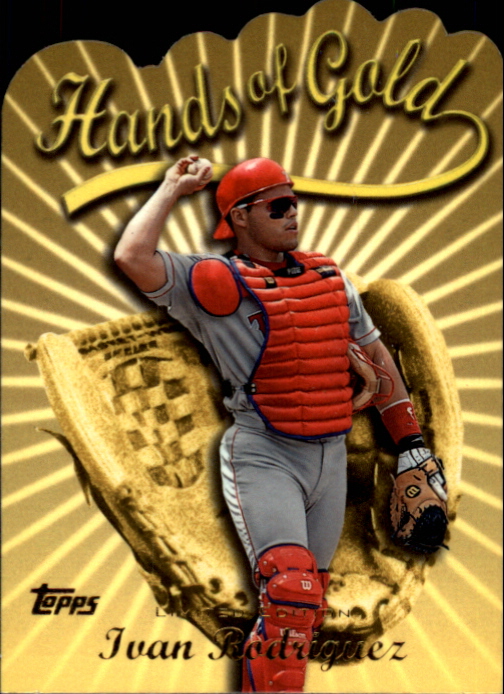 2000 Topps Limited Hands of Gold #HG2 Ivan Rodriguez