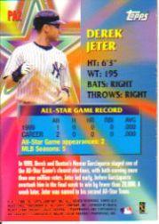 2000 Topps Limited Perennial All-Stars #PA2 Derek Jeter back image