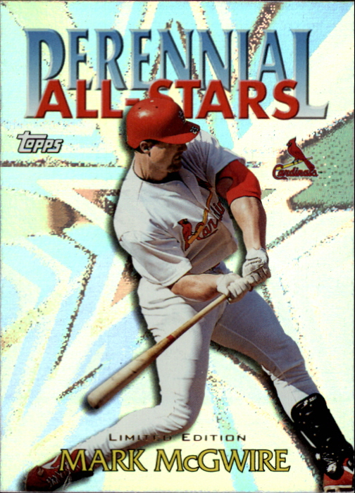 2000 Topps Limited Perennial All-Stars #PA10 Mark McGwire - NM-MT