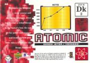 2000 UD Ionix Atomic #A6 Derek Jeter back image