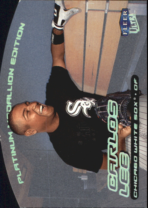 2000 Ultra Platinum Medallion #63 Carlos Lee