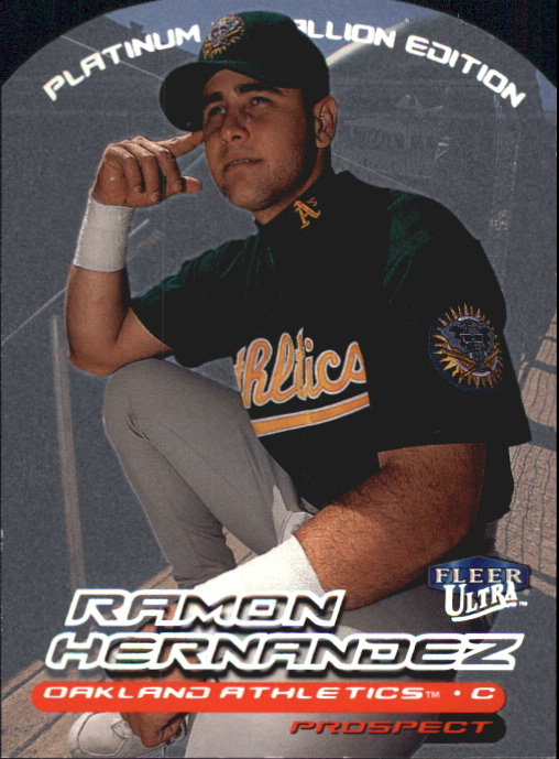 2000 Ultra Platinum Medallion #278 Ramon Hernandez PROS