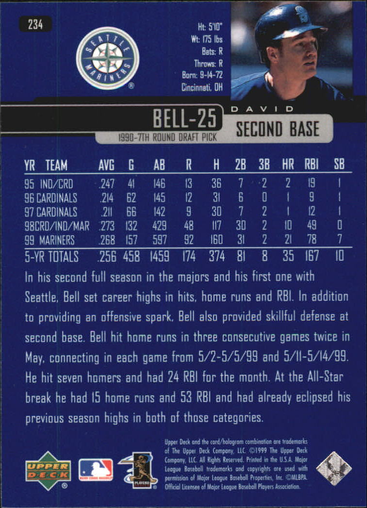 B1283- 2000 Upper Deck BB Card #s 1-250 +Rookies -You Pick- 15+ FREE US SHIP - Picture 459 of 491