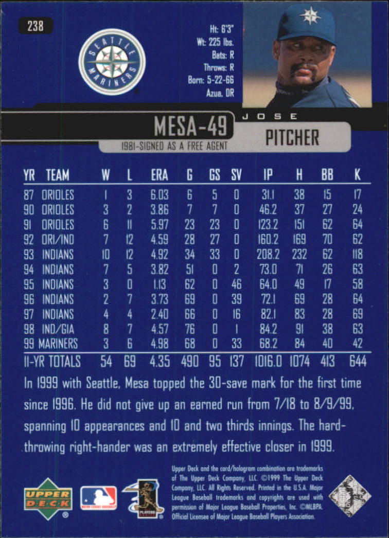 B1283- 2000 Upper Deck BB Card #s 1-250 +Rookies -You Pick- 15+ FREE US SHIP - Picture 467 of 491