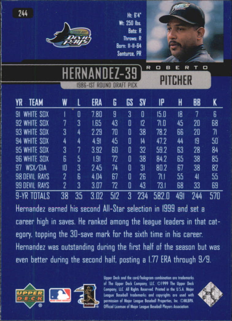 B1283- 2000 Upper Deck BB Card #s 1-250 +Rookies -You Pick- 15+ FREE US SHIP - Picture 479 of 491