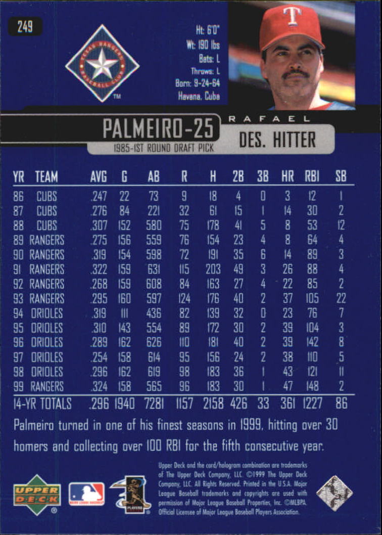 B1283- 2000 Upper Deck BB Card #s 1-250 +Rookies -You Pick- 15+ FREE US SHIP - Picture 489 of 491