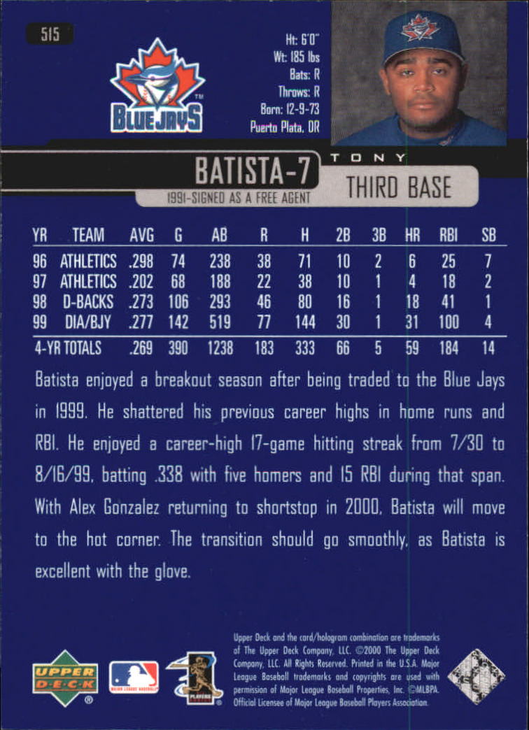 B1283- 2000 Upper Deck BB Karten 501-540 + Einsätze -du Pick- 15 + Gratis US - Bild 31 von 126