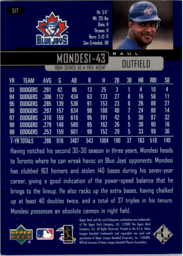 B1283- 2000 Upper Deck BB Karten 501-540 + Einsätze -du Pick- 15 + Gratis US - Bild 35 von 126