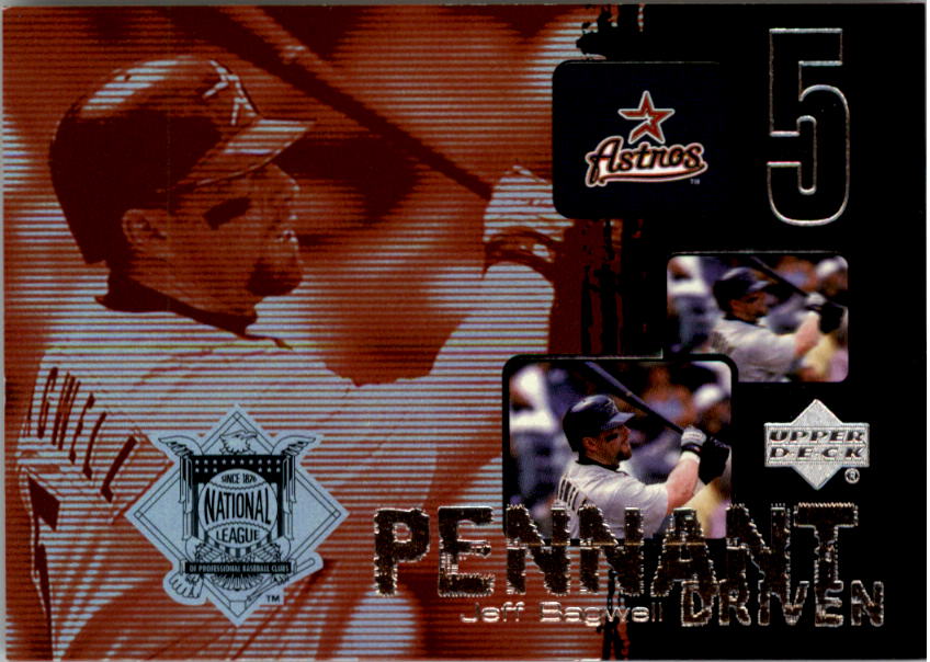 2000 Upper Deck Pennant Driven #PD4 Jeff Bagwell