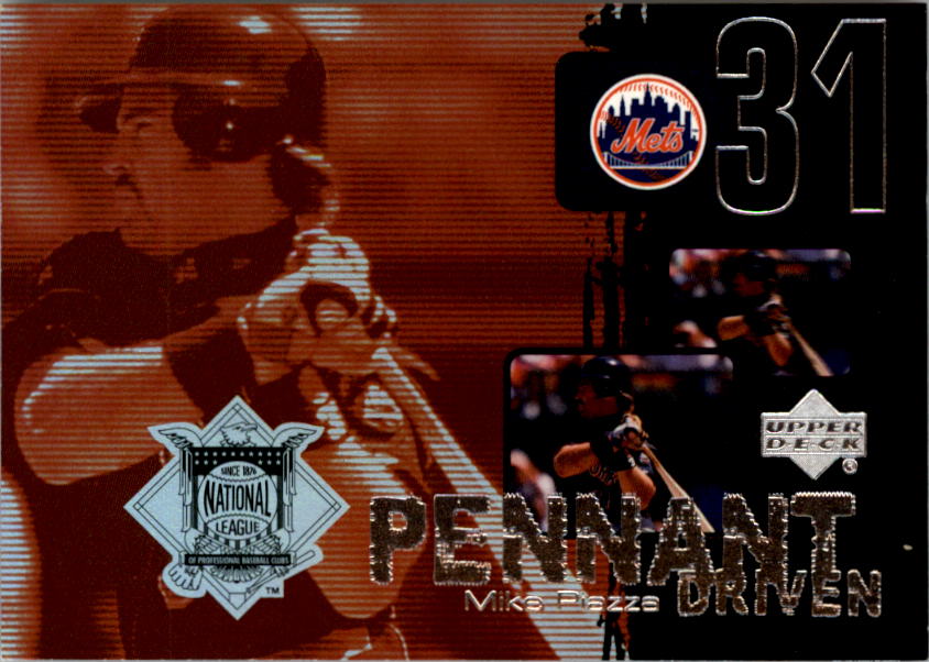 2000 Upper Deck Pennant Driven #PD8 Mike Piazza