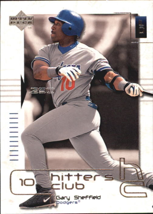 2000 Upper Deck Hitter's Club #18 Gary Sheffield