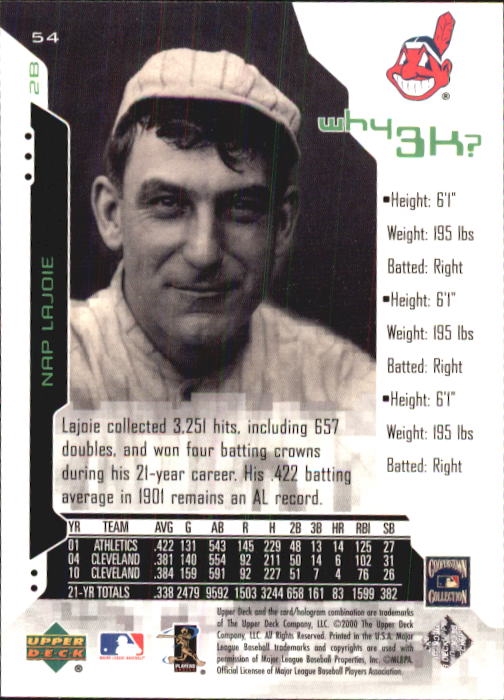 A6745- 2000 Upper Deck Hitter's Verein BB Versch. Karten -du Pick- 15 + Gratis - Bild 101 von 159