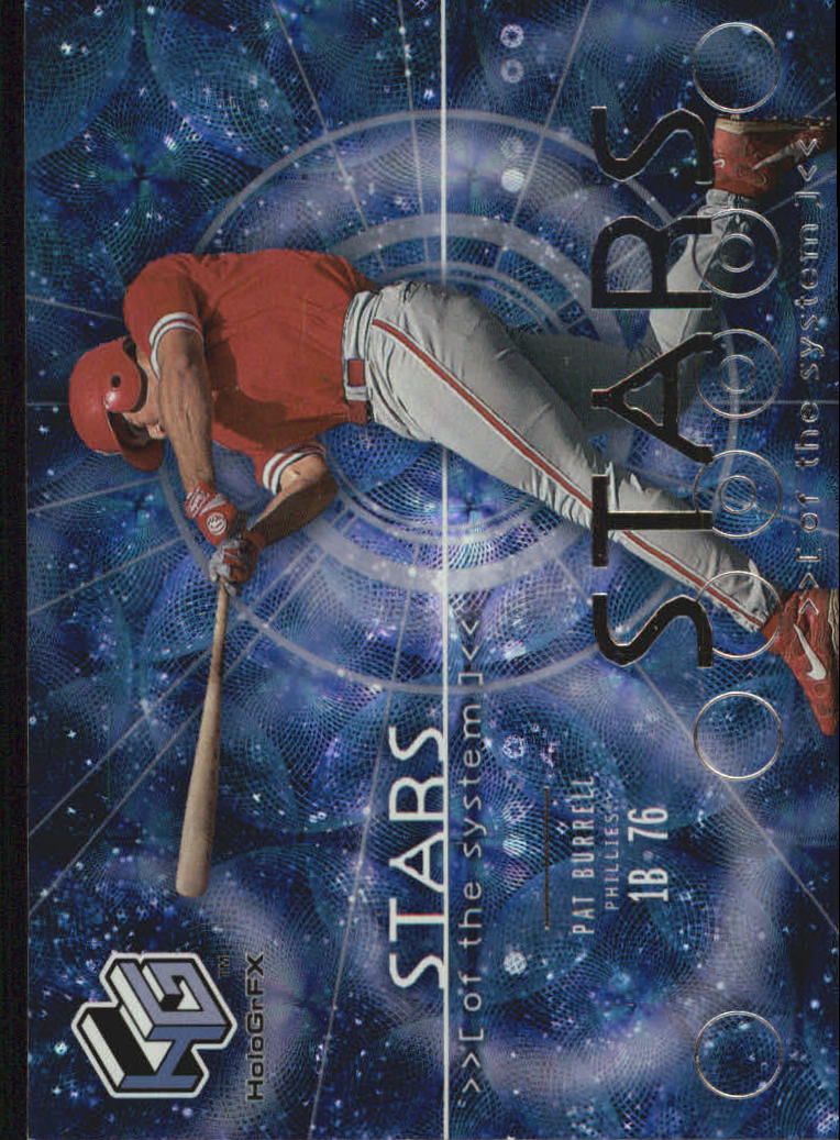 2000 Upper Deck HoloGrFX Stars of the System #SS8 Pat Burrell