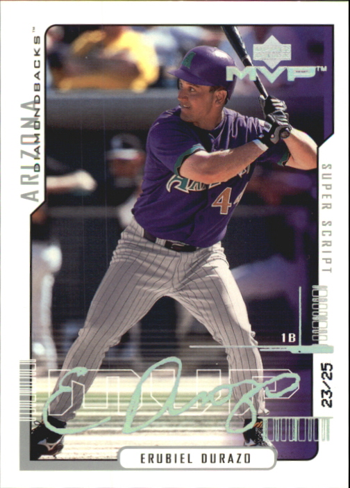 2000 Upper Deck MVP Super Script #59 Erubiel Durazo