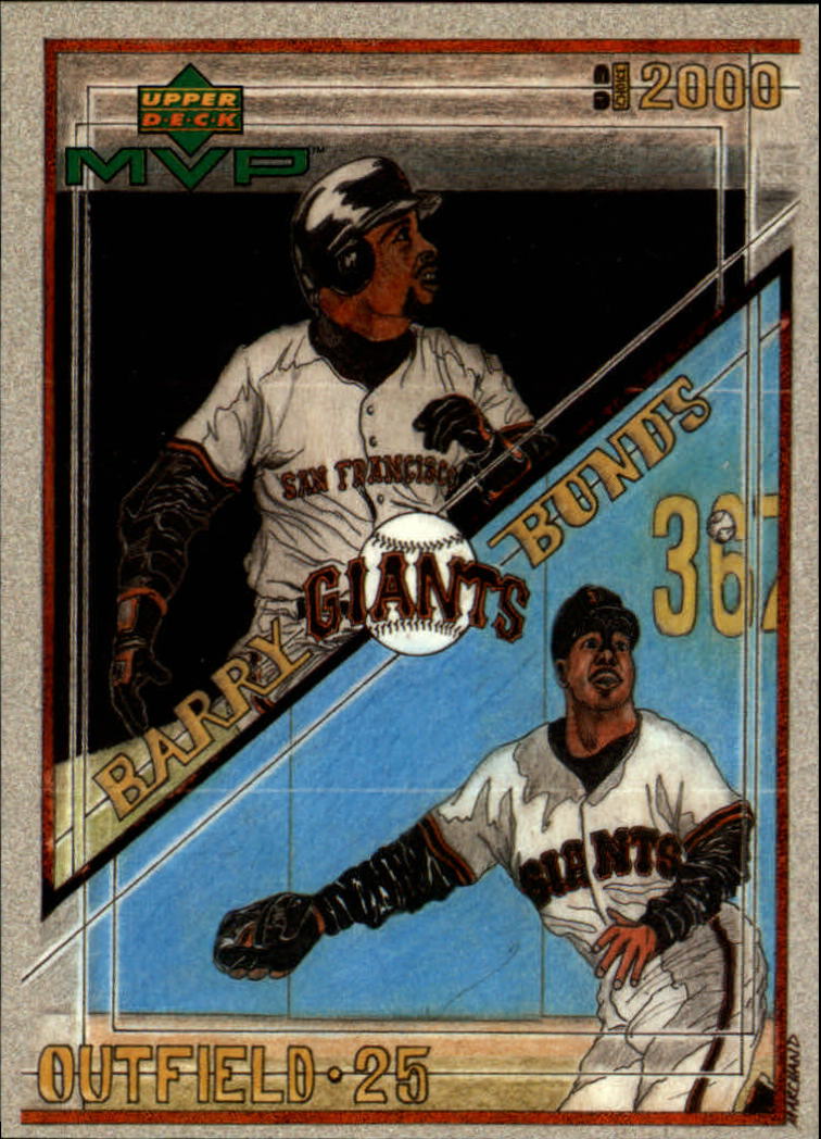 2000 Upper Deck MVP Draw Your Own Card #DT3 Barry Bonds