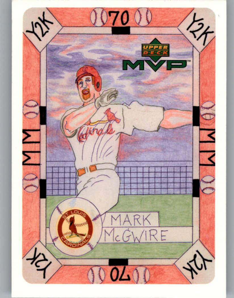 2000 Upper Deck MVP Draw Your Own Card #DT4 Mark McGwire