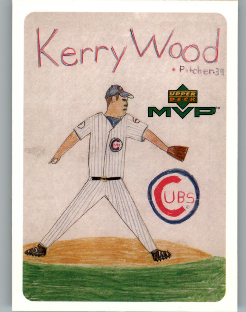 2000 Upper Deck MVP Draw Your Own Card #DT23 Kerry Wood
