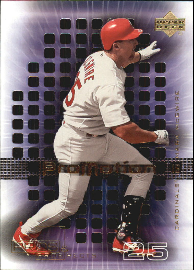 2000 Upper Deck Pros and Prospects ProMotion #P3 Mark McGwire