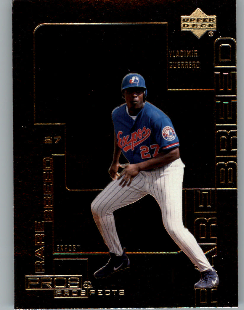 2000 Upper Deck Pros and Prospects Rare Breed #R9 Vladimir Guerrero