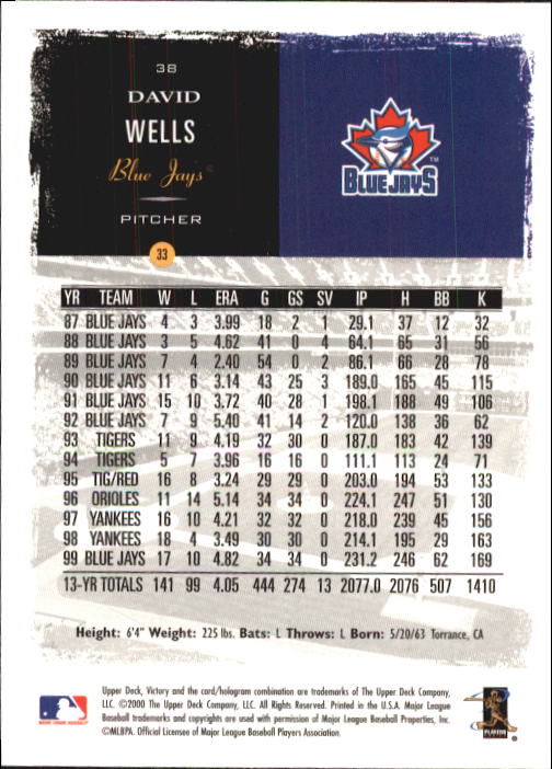 B3902- 2000 Upper Deck Victory BB #s 1-250 +Rookies -You Pick- 15+ FREE US SHIP - Bild 77 von 496