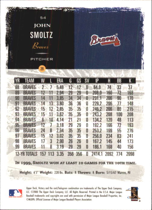 B3902- 2000 Upper Deck Victory BB #s 1-250 +Rookies -You Pick- 15+ FREE US SHIP - Bild 109 von 496