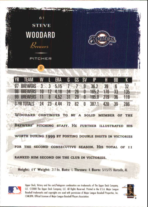 B3902- 2000 Upper Deck Victory BB #s 1-250 +Rookies -You Pick- 15+ FREE US SHIP - Bild 123 von 496