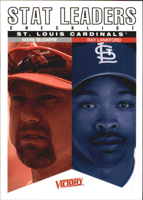 2000 Upper Deck Victory #80 M.McGwire/R.Lankford CL