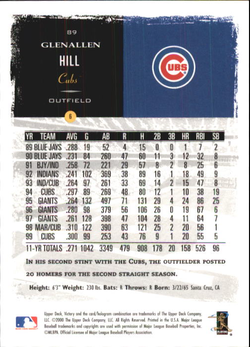 B3902- 2000 Upper Deck Victory BB #s 1-250 +Rookies -You Pick- 15+ FREE US SHIP - Bild 177 von 496