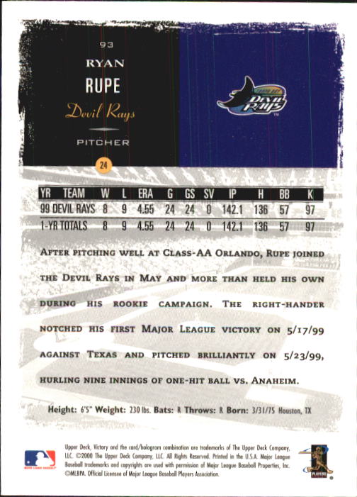 B3902- 2000 Upper Deck Victory BB #s 1-250 +Rookies -You Pick- 15+ FREE US SHIP - Bild 185 von 496