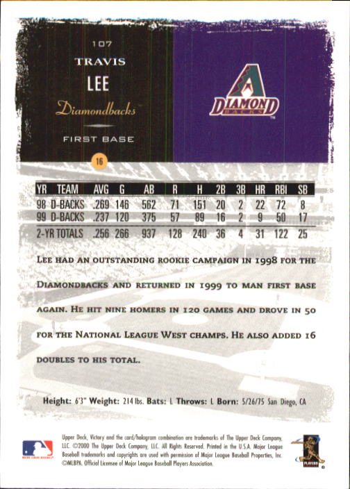 B3902- 2000 Upper Deck Victory BB #s 1-250 +Rookies -You Pick- 15+ FREE US SHIP - Bild 213 von 496