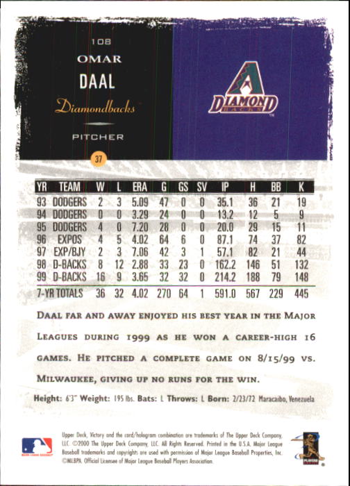 B3902- 2000 Upper Deck Victory BB #s 1-250 +Rookies -You Pick- 15+ FREE US SHIP - Bild 215 von 496